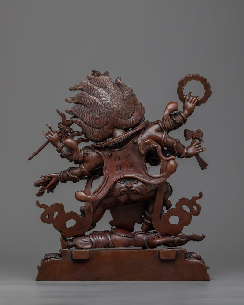 Six-Armed Mahakala Mantra | A Powerful Icon of Protection and Fierce Compassion