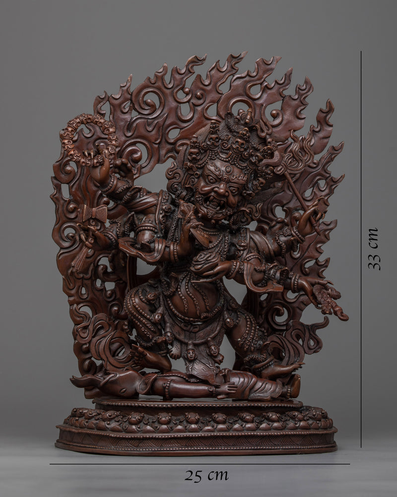 Six-Armed Mahakala Mantra | A Powerful Icon of Protection and Fierce Compassion