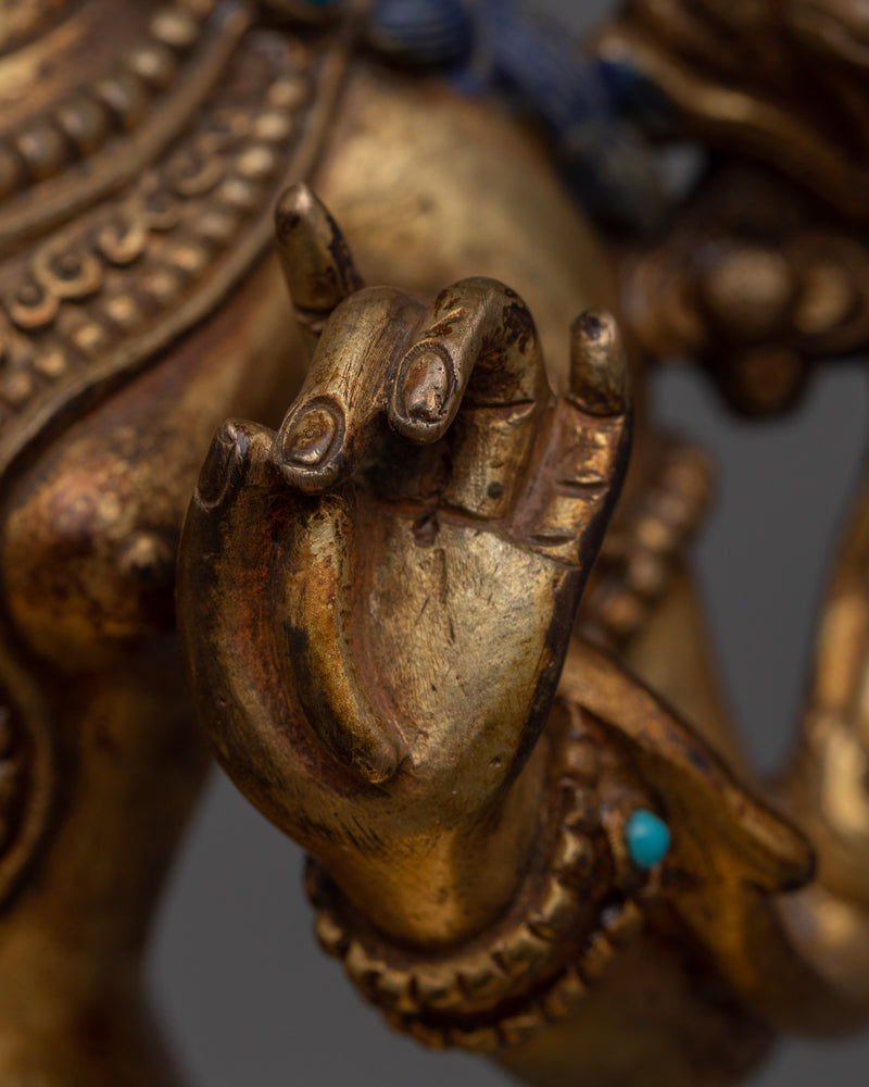The Green Tara Antique Statue | Experience Compassion and Liberation