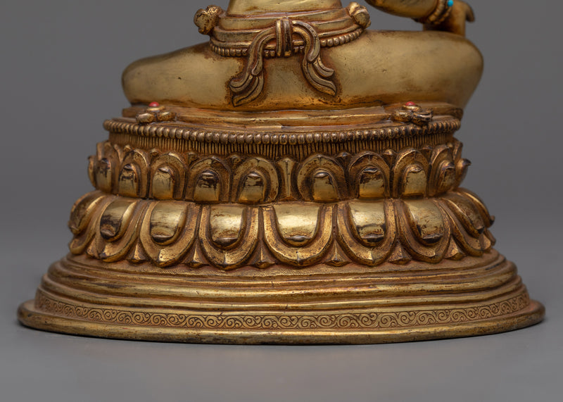 The Green Tara Antique Statue | Experience Compassion and Liberation