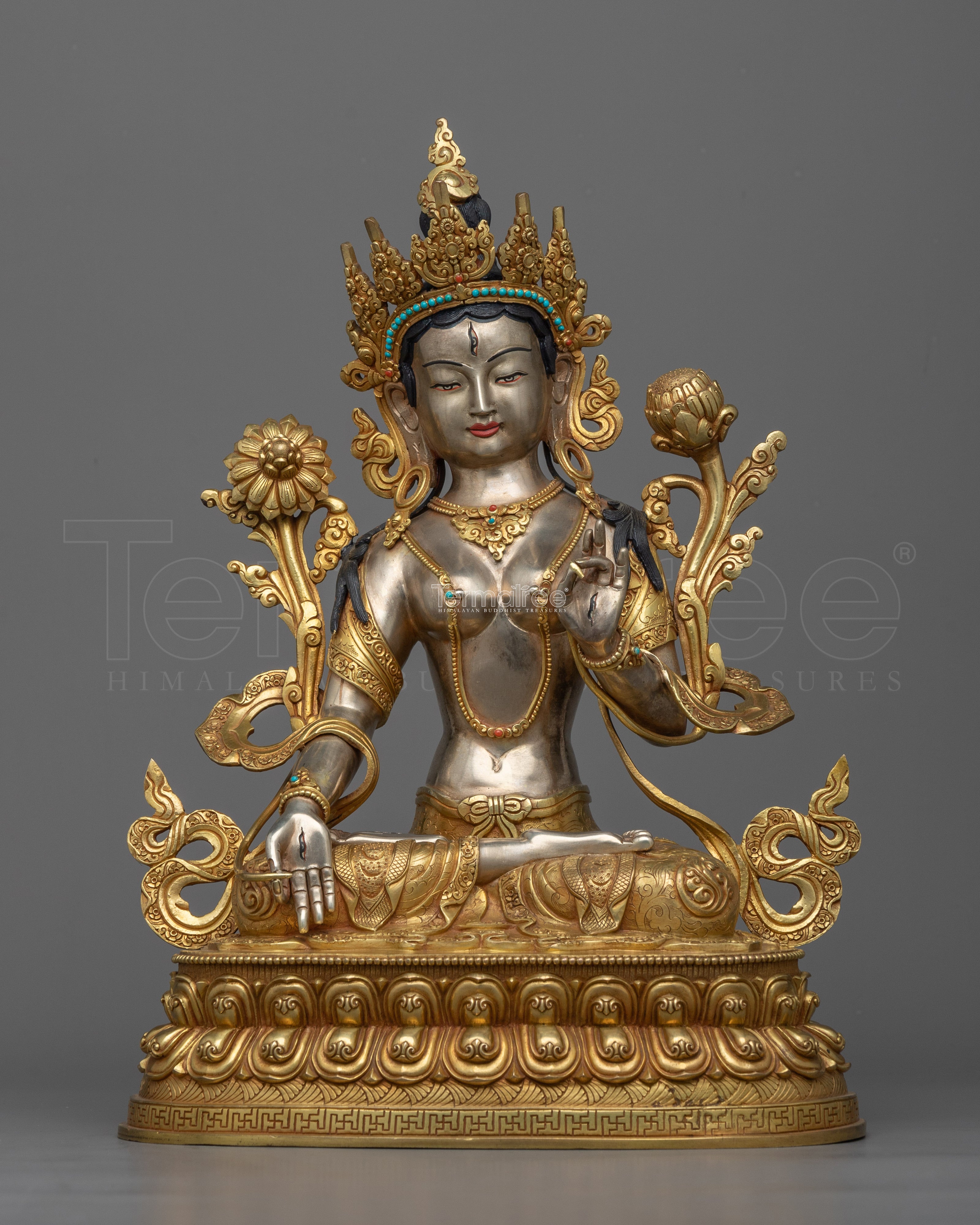 White Tara Statue buddhist | Usher in Compassion and Longevity
