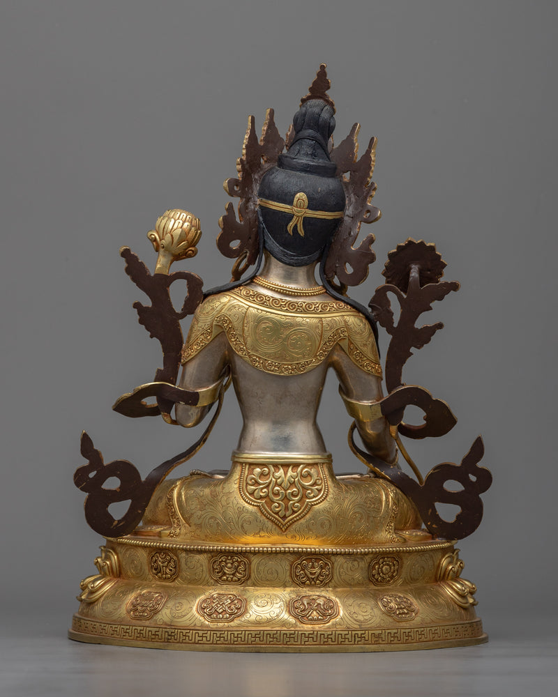 White Tara Statue buddhist | Usher in Compassion and Longevity