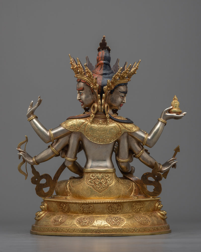 The Ushnishavijaya Namgyalma Pure Silver Statue | Embark on a Journey of Longevity