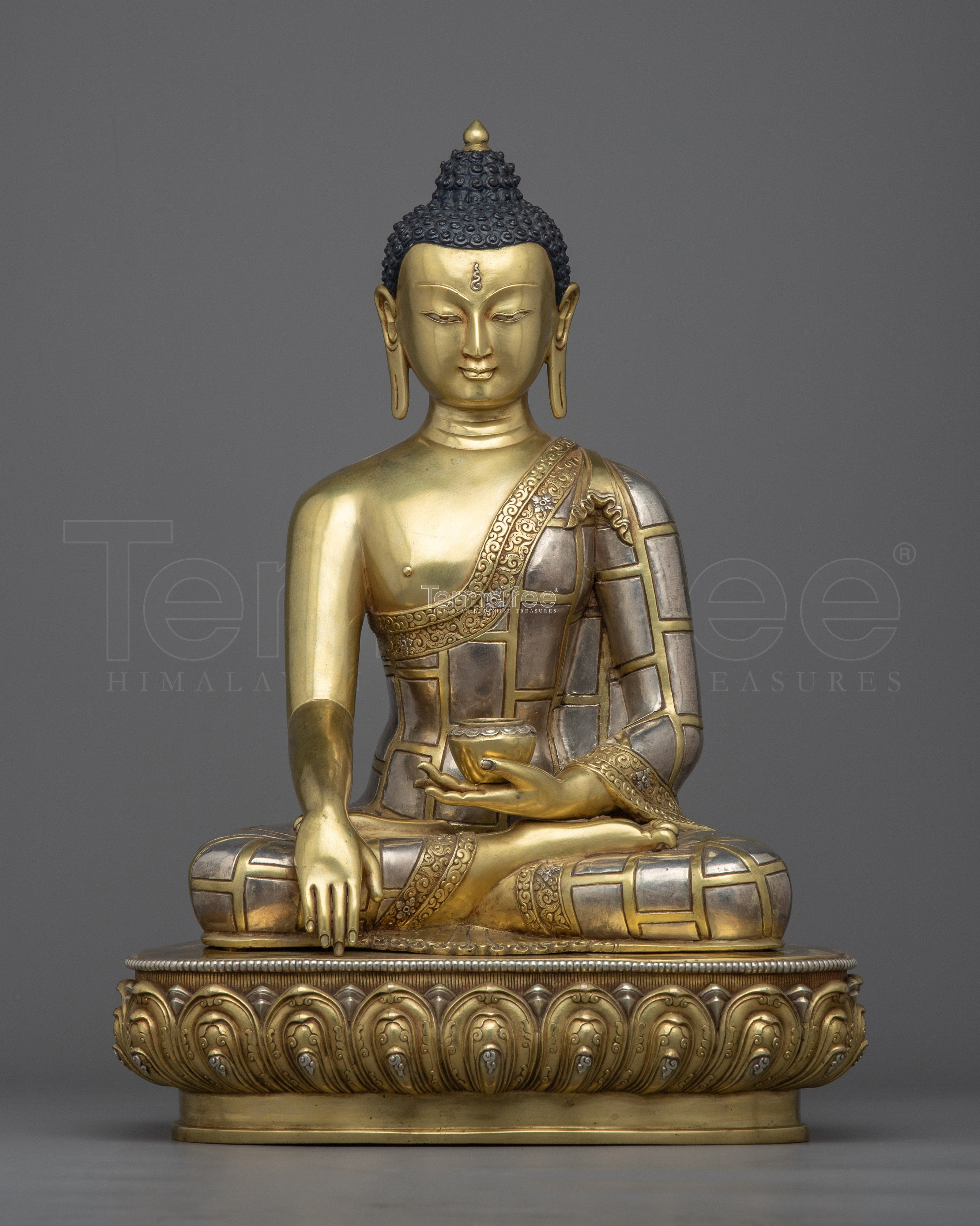 Gautama Buddha Real Silver Statue | Experience Tranquility