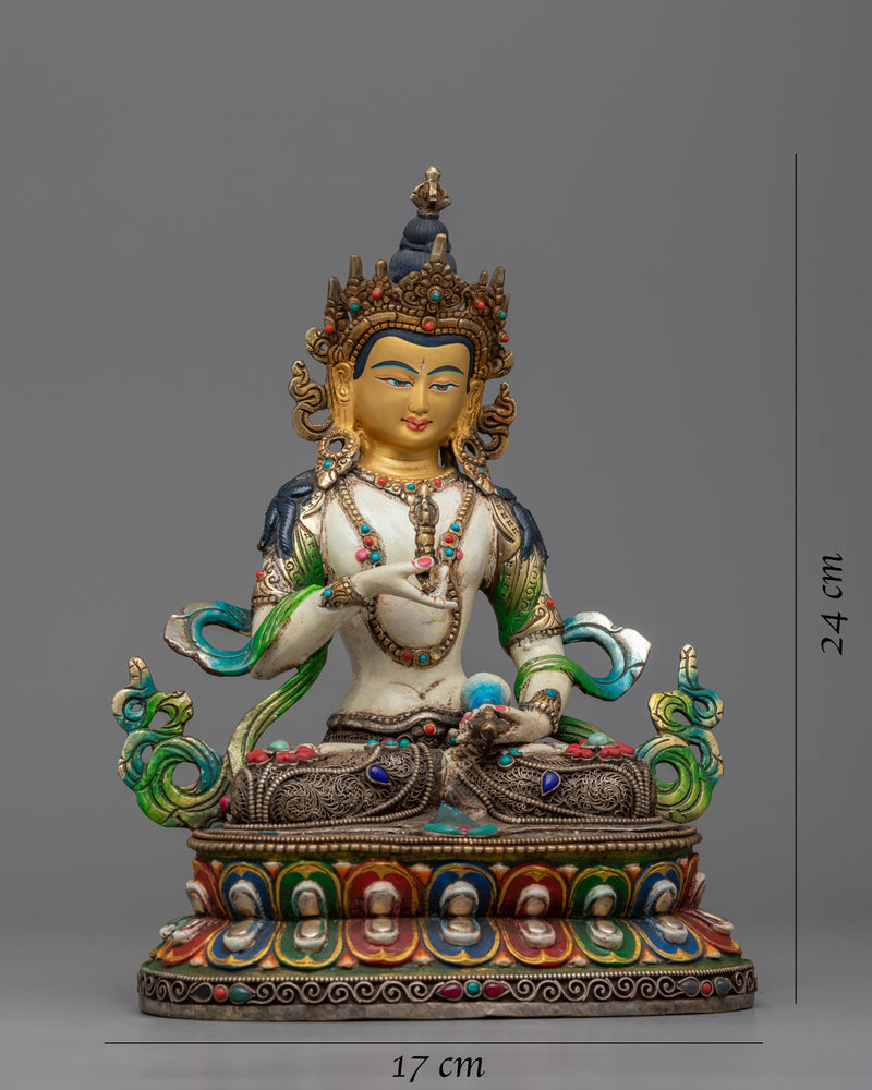 Premium Vajrasattva Vajrayana Art Statue | The Deity of Purity