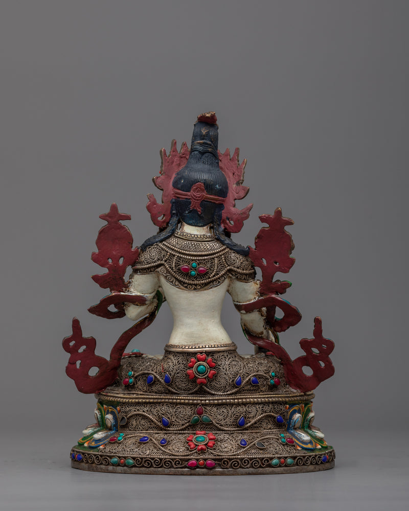 White Tara Garden Statue | The Goddess of Compassion and Long Life