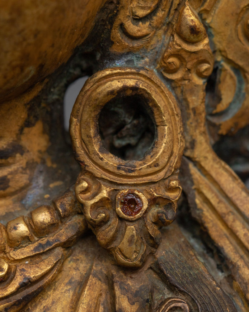 The Maitreya Buddha Tibetan Buddha Statue | Unveiling Tranquility