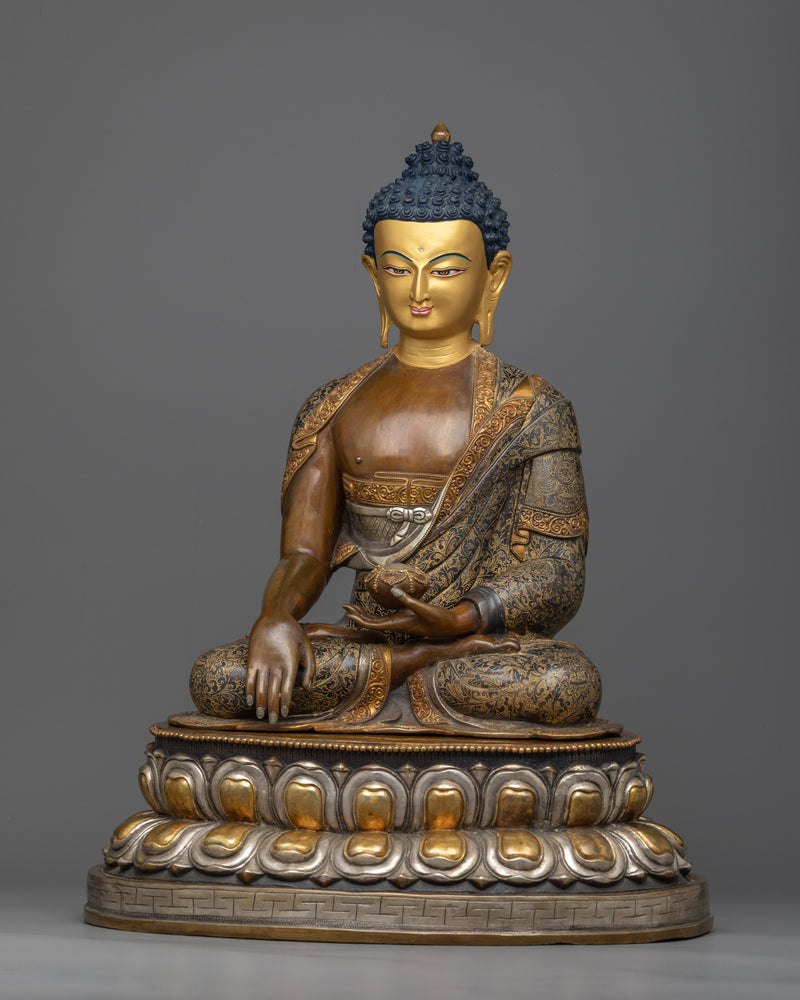 Unleash Tranquility with our Sitting Buddha Statue | The Shakyamuni Buddha Sculpture