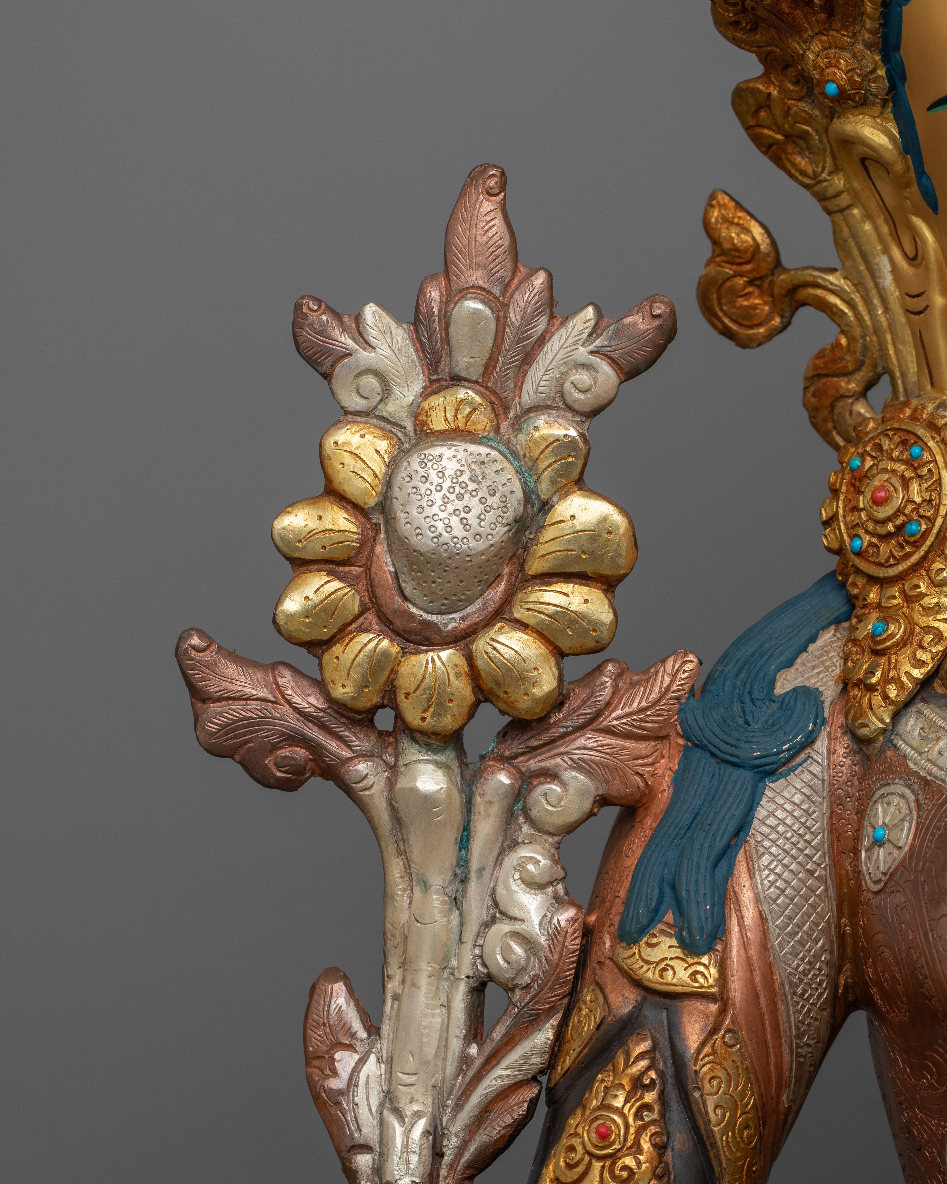 Green Tara Tibetan Goddess Statue | Welcome Serenity with our Sculpture