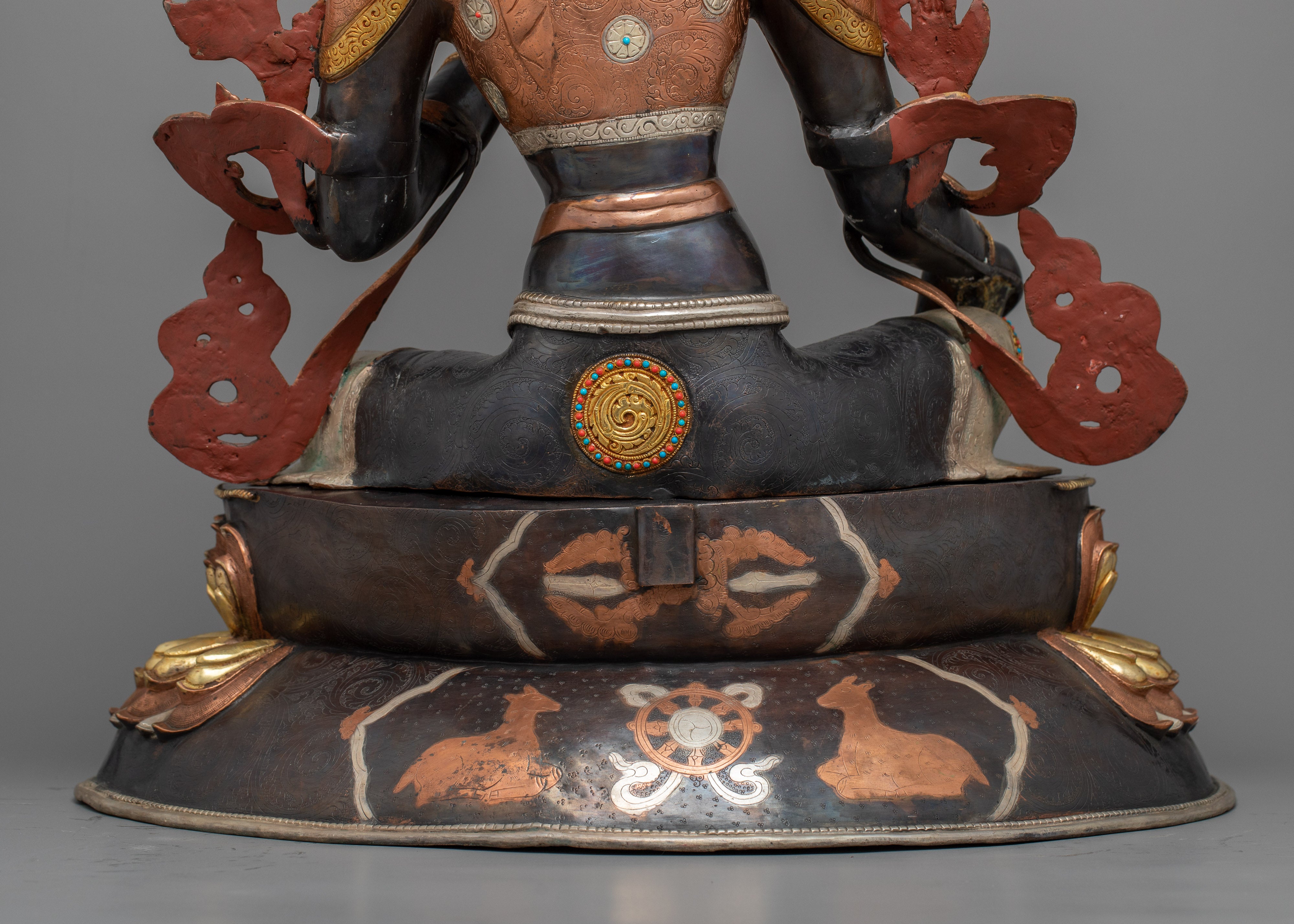 Green Tara Tibetan Goddess Statue | Welcome Serenity with our Sculpture
