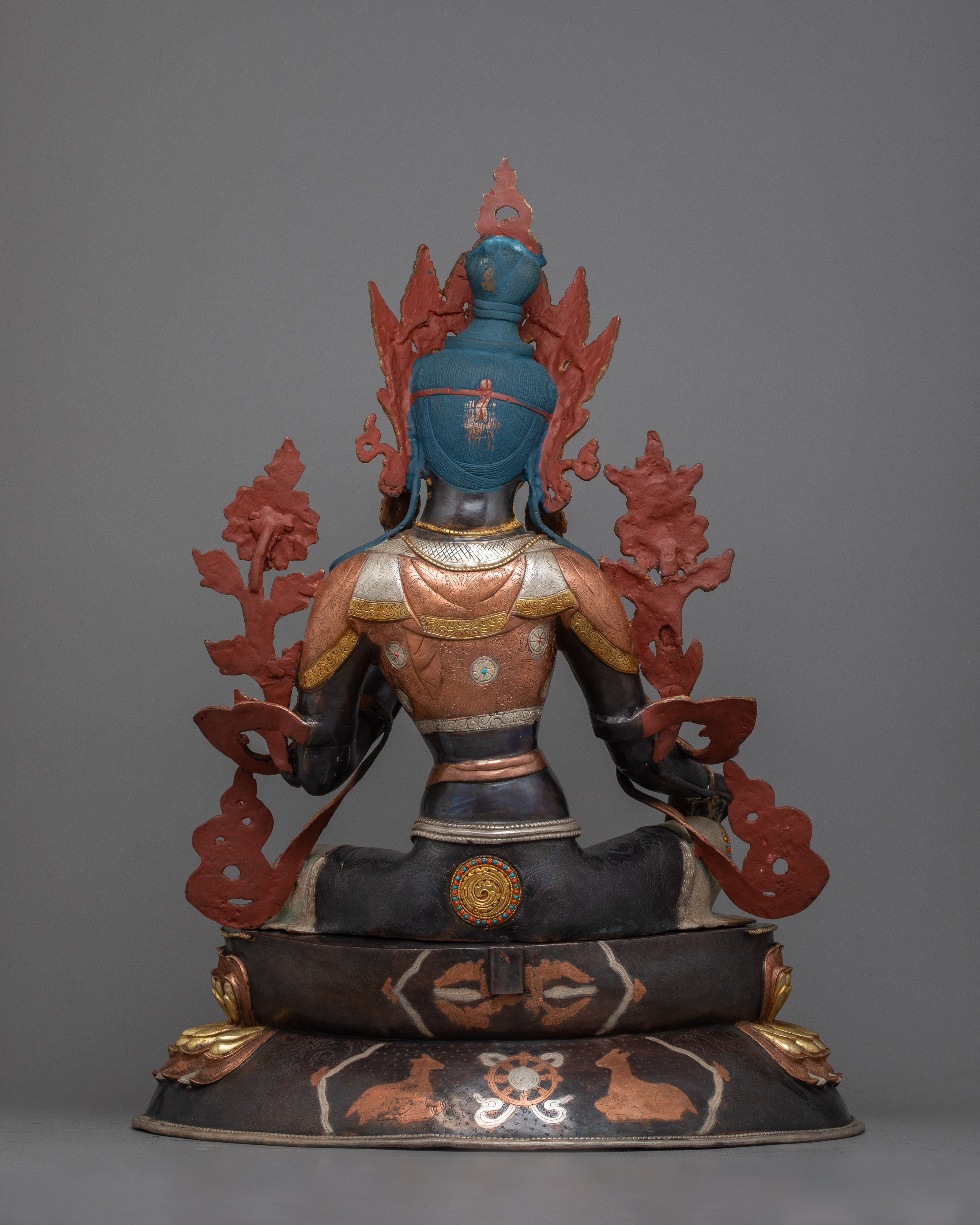 Green Tara Tibetan Goddess Statue | Welcome Serenity with our Sculpture