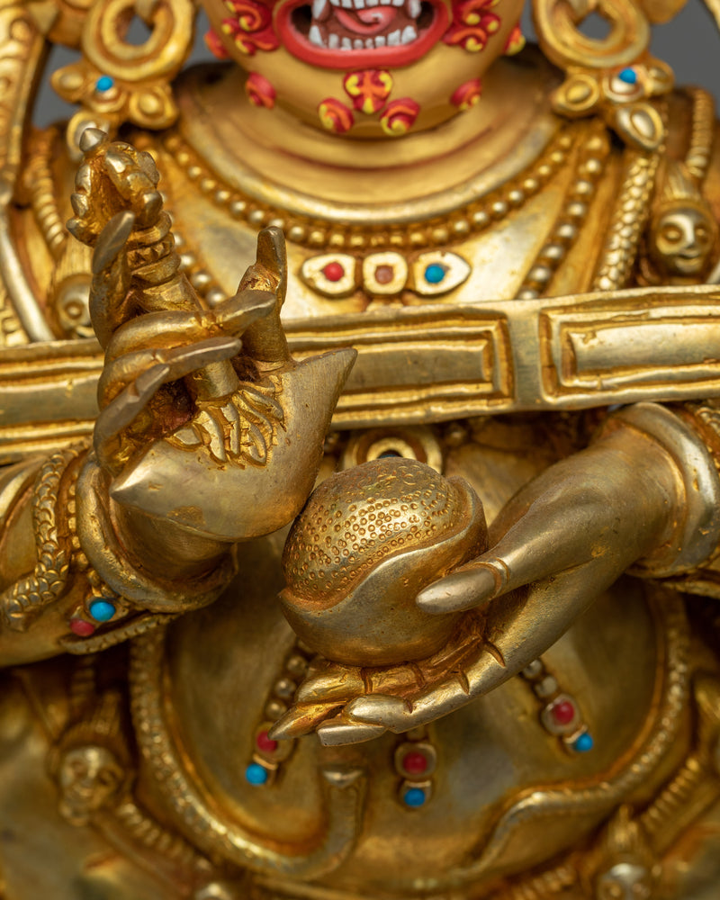 Sakya Mahakala Tibetan Buddha Statue | Elevate Your Space with our Sculpture
