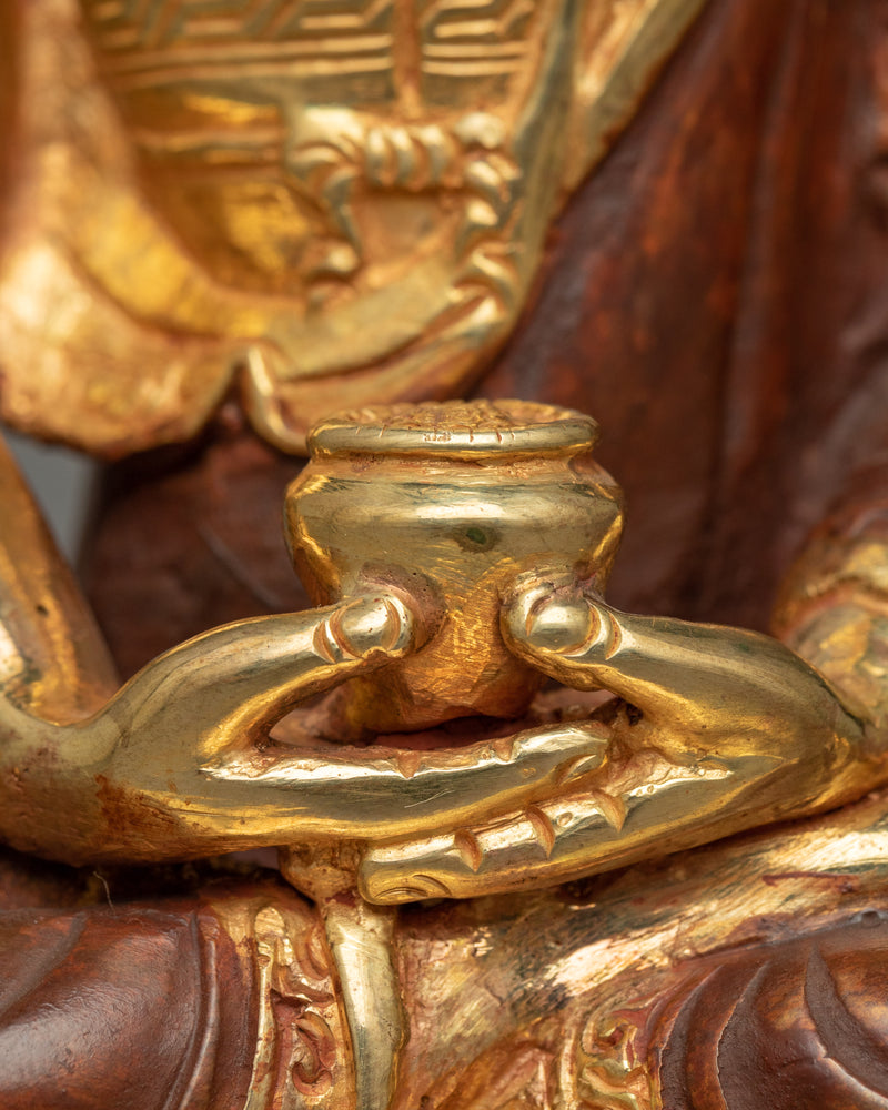 "Amitabha Buddha" Calm Tibetan Buddha Statue | Experience Serenity with our Sculpture