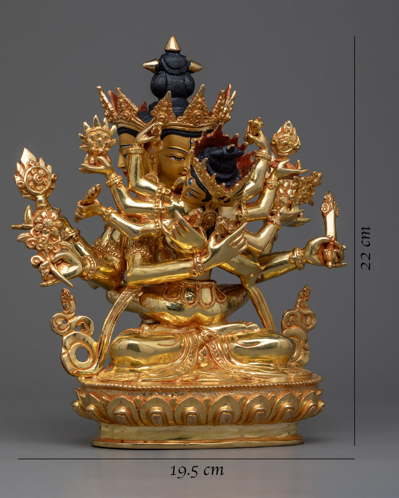Guhyasamaja Asian Buddhist Art | Enrich Your Space with Buddhist Deity
