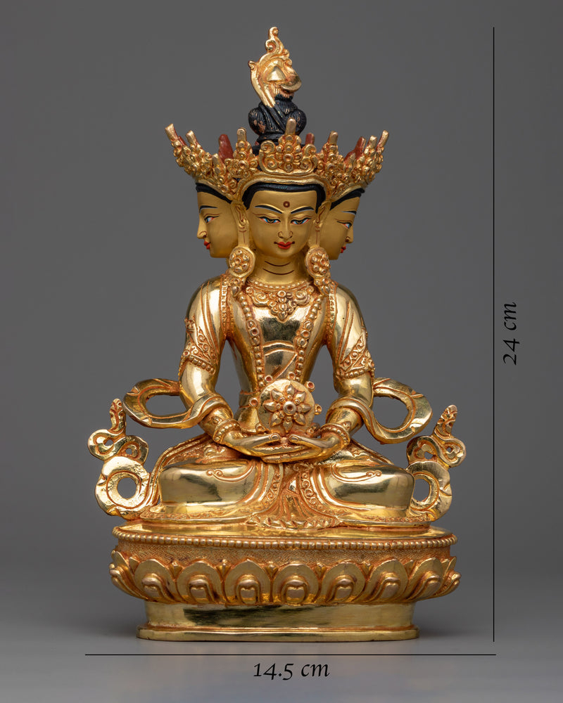 Vairocana Buddha Tibet Statue | Embrace Enlightenment with our Sculpture