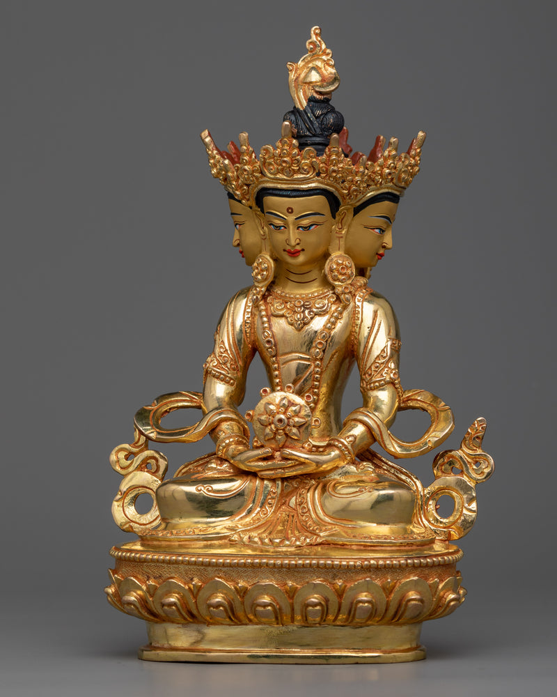 Vairocana Buddha Tibet Statue | Embrace Enlightenment with our Sculpture