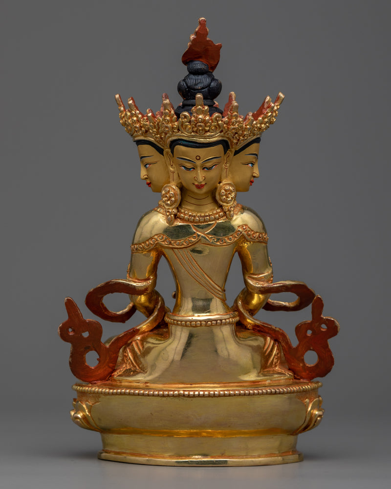 Vairocana Buddha Tibet Statue | Embrace Enlightenment with our Sculpture