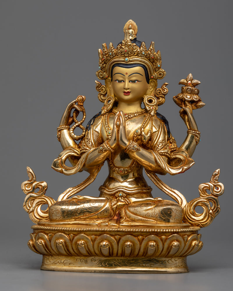 Chenrezig Buddhist Buddha Statue | Love & Compassion Deity