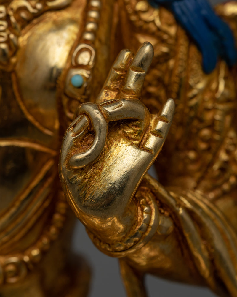 Green Tara Female Buddhist Statue | Graceful Symbol of Swift Assistance