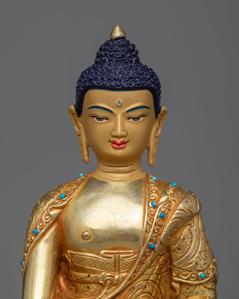 Little Buddha Shakyamuni Statue | Embrace Wisdom with our Himalayan Sculpture