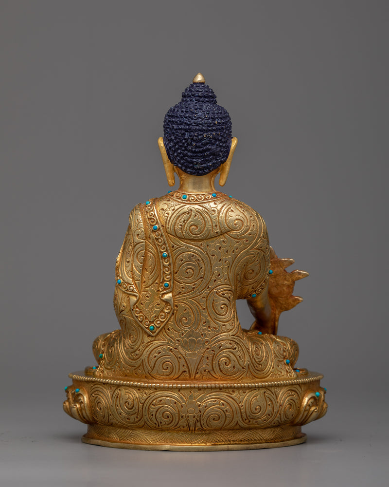 Experience Healing with our Blue Buddha Statue | Medicine Buddha Sculpture