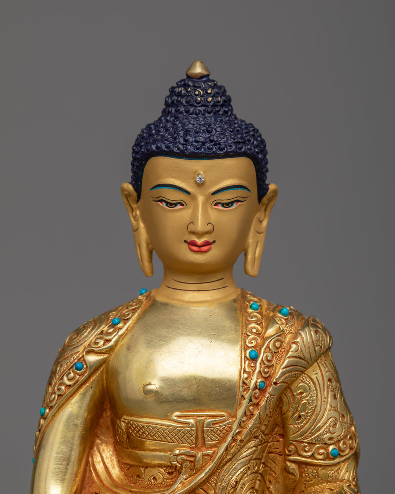 Discover Serenity with our Tiny Buddha Amitabha Statue | Handcrafted Buddha Sculpture