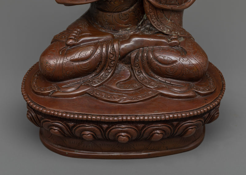 Je Tsongkhapa and Disciple Statue Set | Immerse in Enlightenment