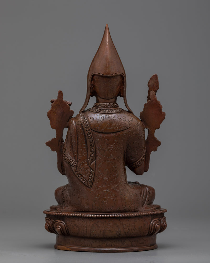 Je Tsongkhapa and Disciple Statue Set | Immerse in Enlightenment