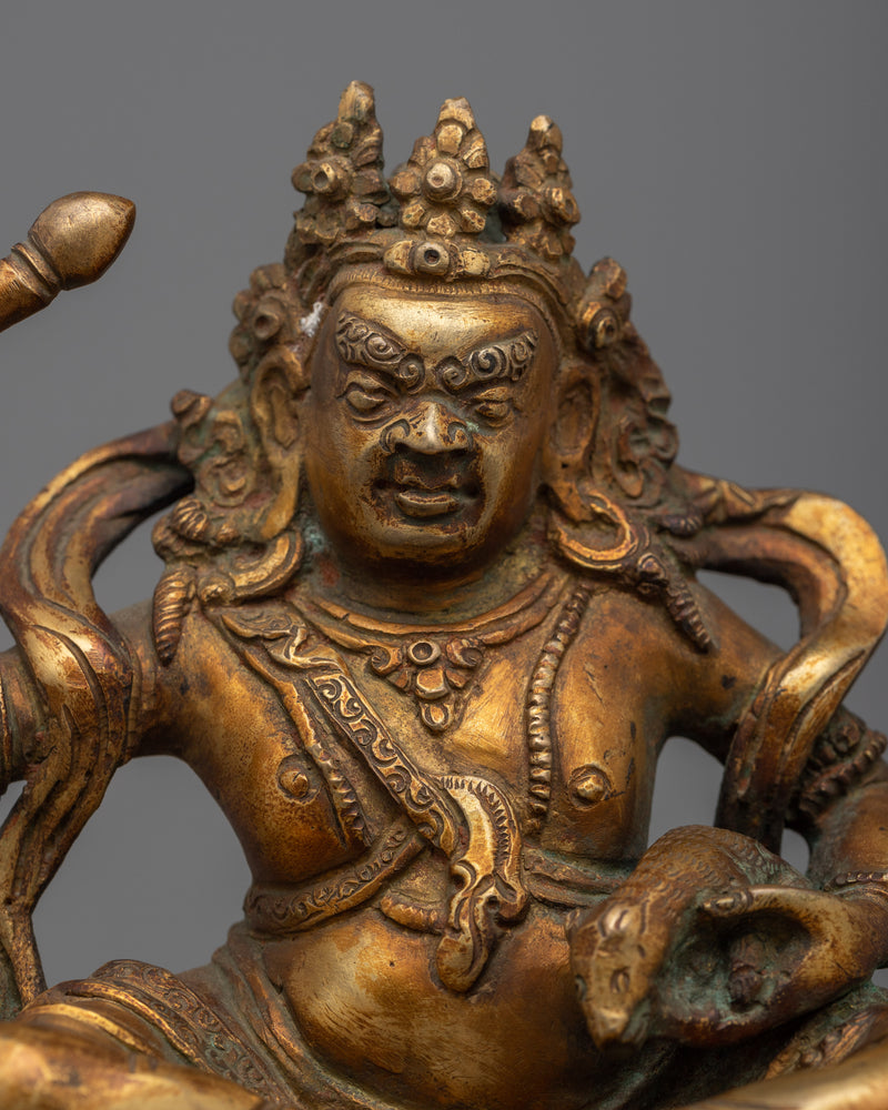 Tibet Asian Arts and Crafts | Bring Prosperity Home with our Dzambhala Sculpture