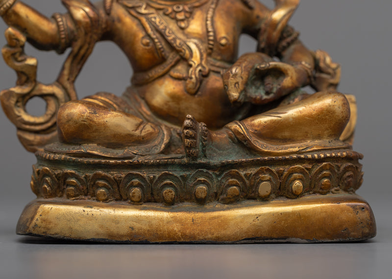 Tibet Asian Arts and Crafts | Bring Prosperity Home with our Dzambhala Sculpture
