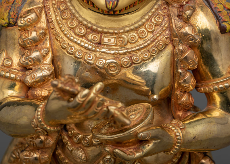 Sakya Mahakala Mantra Statue | Spiritual Power of Buddhism Protector Deity