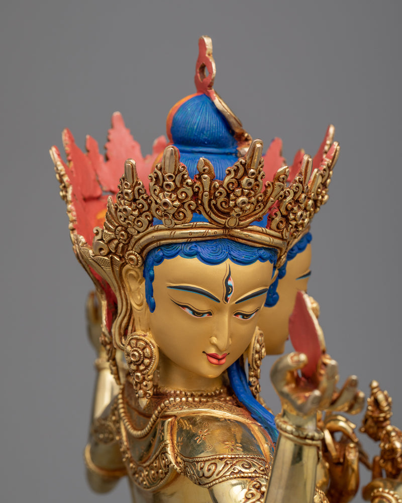 Evoke Serenity with our Namgyalma Buddha Statue | Buddhist Goddess