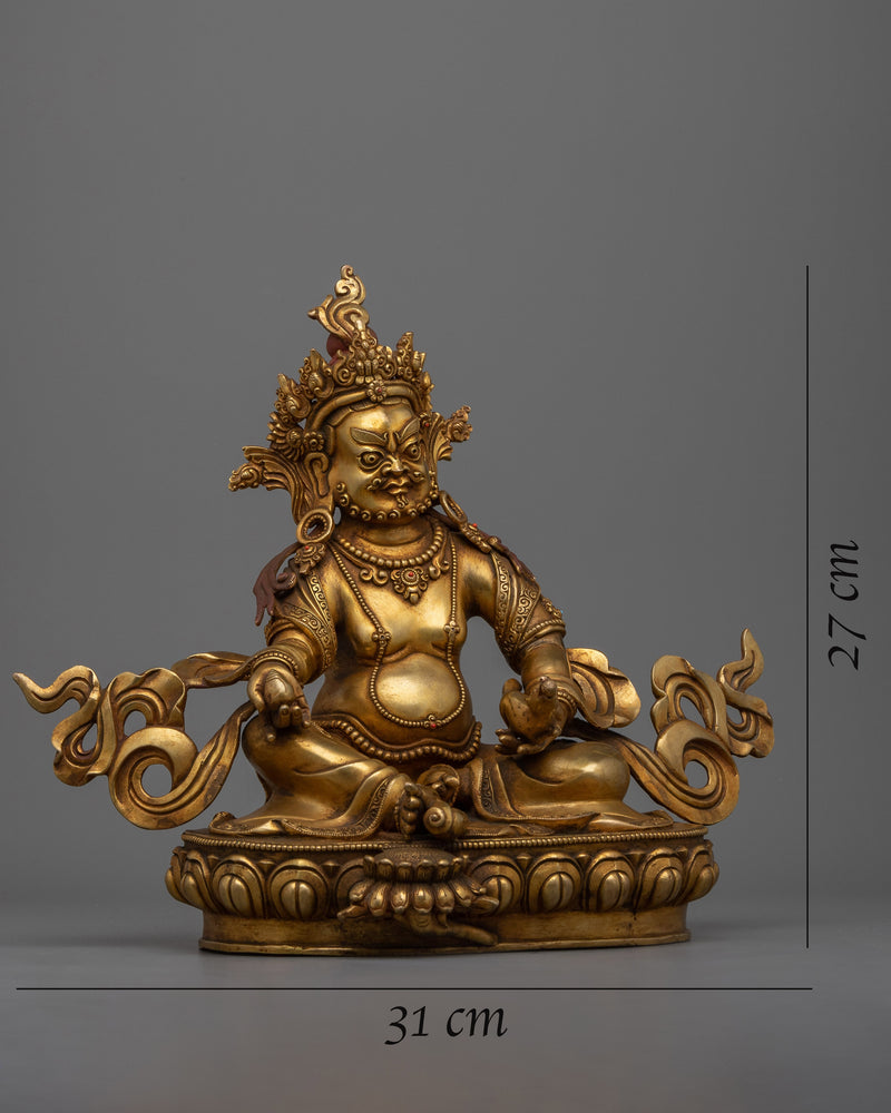 The Deity of Wealth in Asian Culture Art | Invite Prosperity with Dzambhala