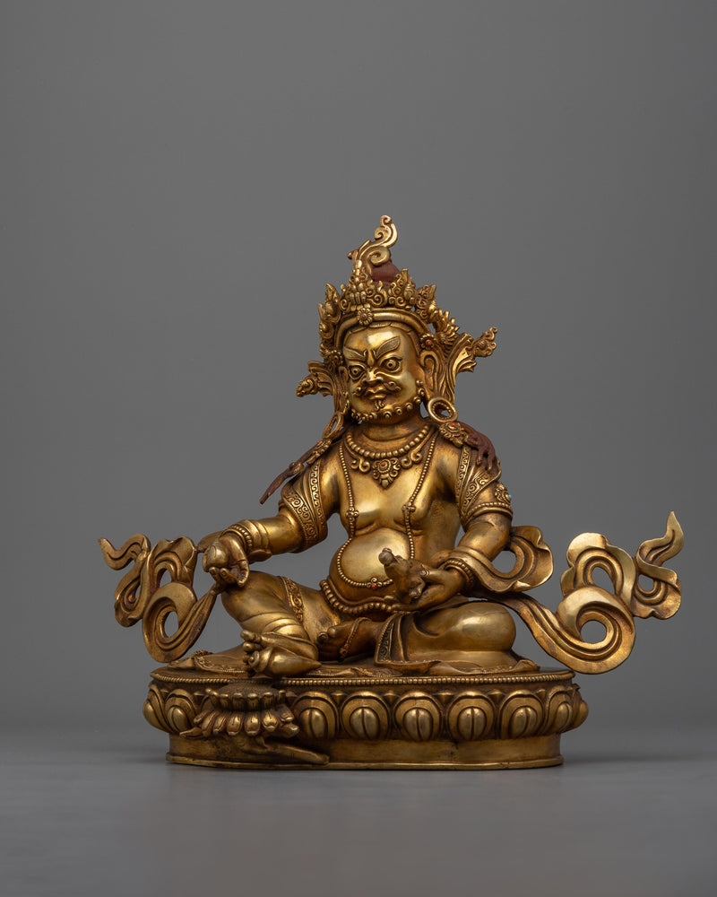 The Deity of Wealth in Asian Culture Art | Invite Prosperity with Dzambhala