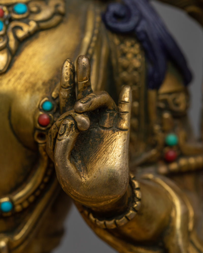The Buddhist Goddess Statue of Compassion and Salvation | Mother Green Tara