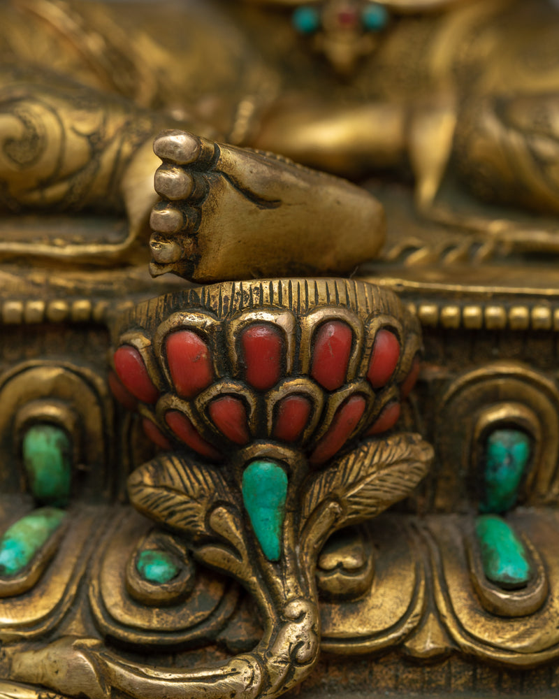 The Buddhist Goddess Statue of Compassion and Salvation | Mother Green Tara