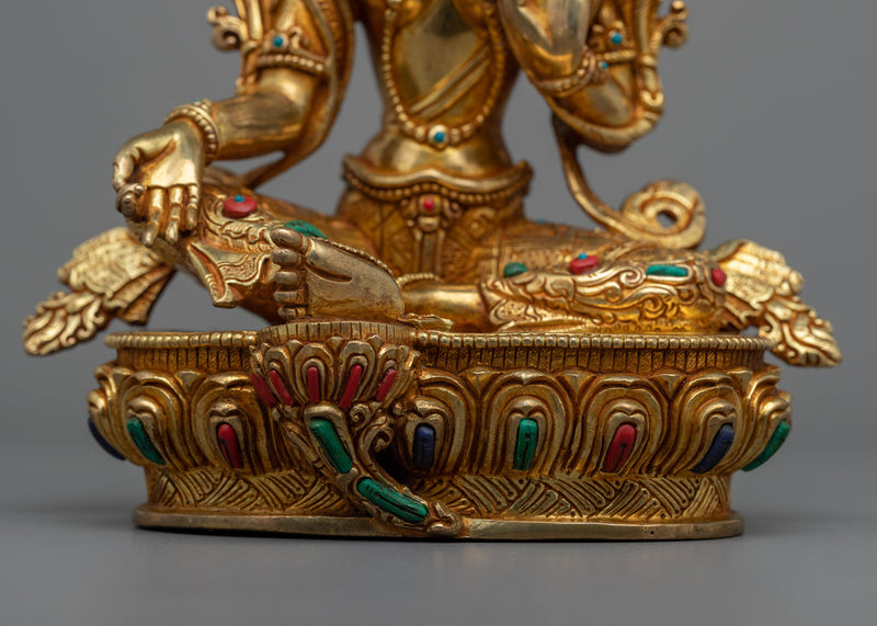 The Buddhist Goddess Tara Statue | Discover Serenity with our Green Tara