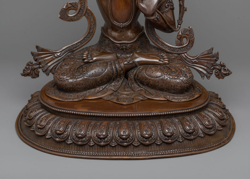 The God of Knowledge and wisdom Statue | Ignite Wisdom with our Manjushri