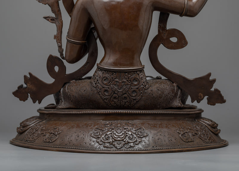 The God of Knowledge and wisdom Statue | Ignite Wisdom with our Manjushri