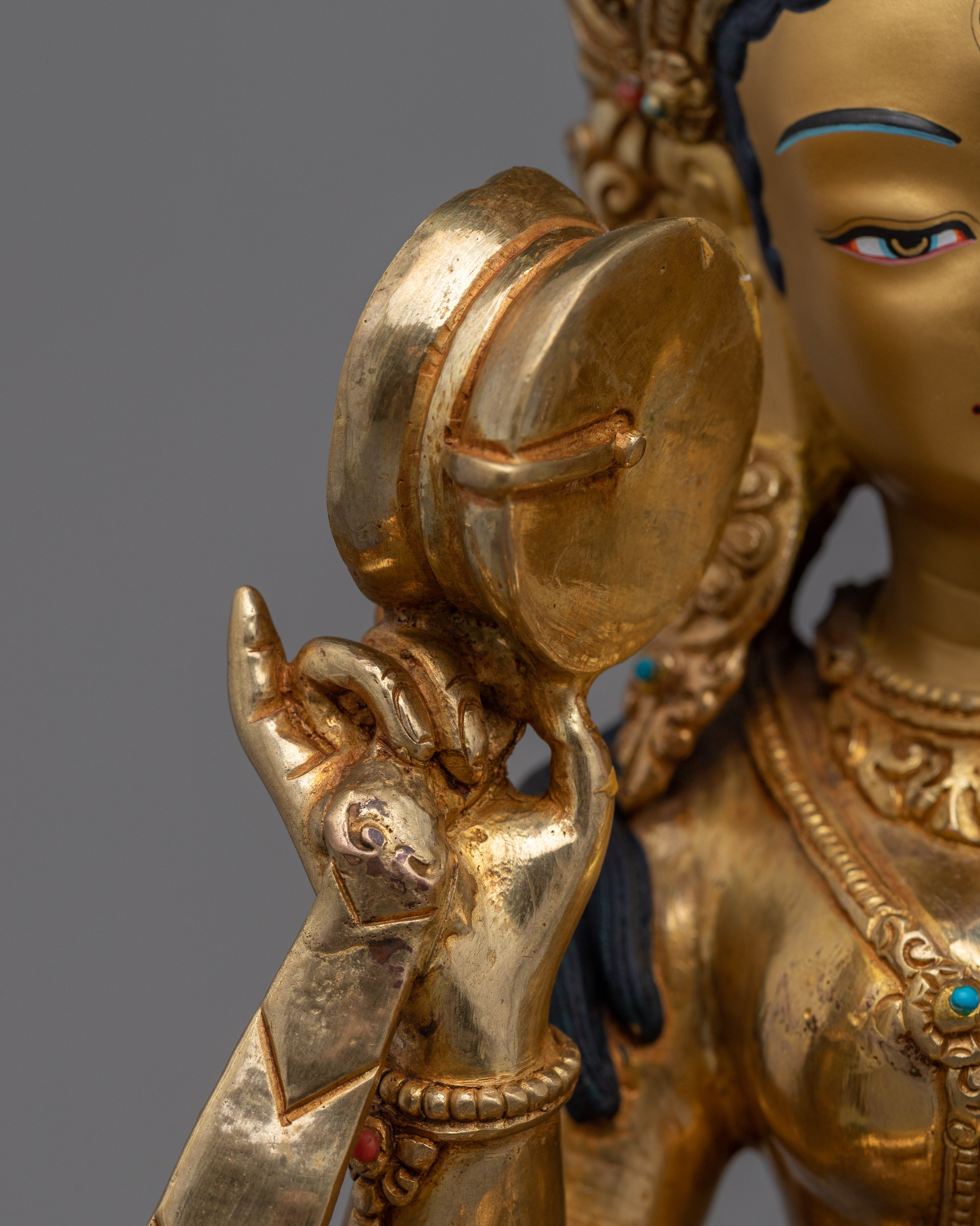 Female Buddhist Goddess Statue | Our Seated Machig Labdron Sculpture