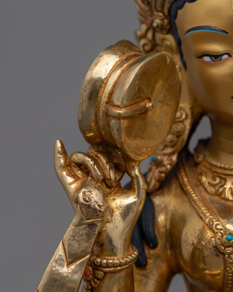 Female Buddhist Goddess Statue | Our Seated Machig Labdron Sculpture