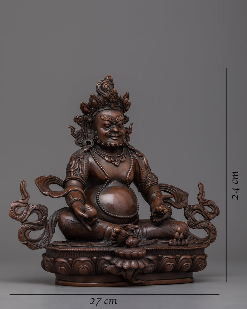 God of Riches and Wealth Statue | Embrace Prosperity with Our Dzambhala Sculpture
