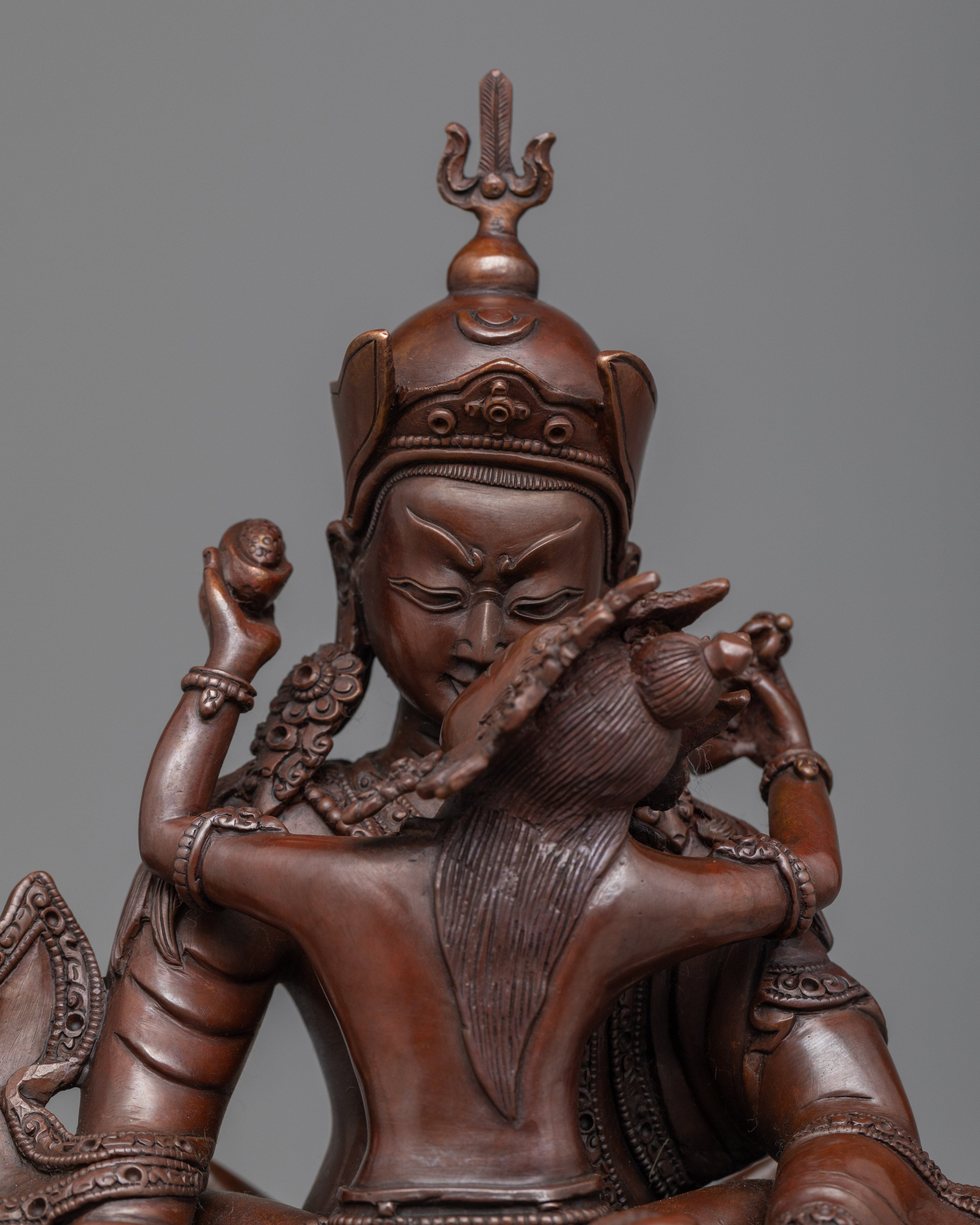 Consort of Guru Rinpoche in Nepalese Arts | A Tranquil Addition to Your Space