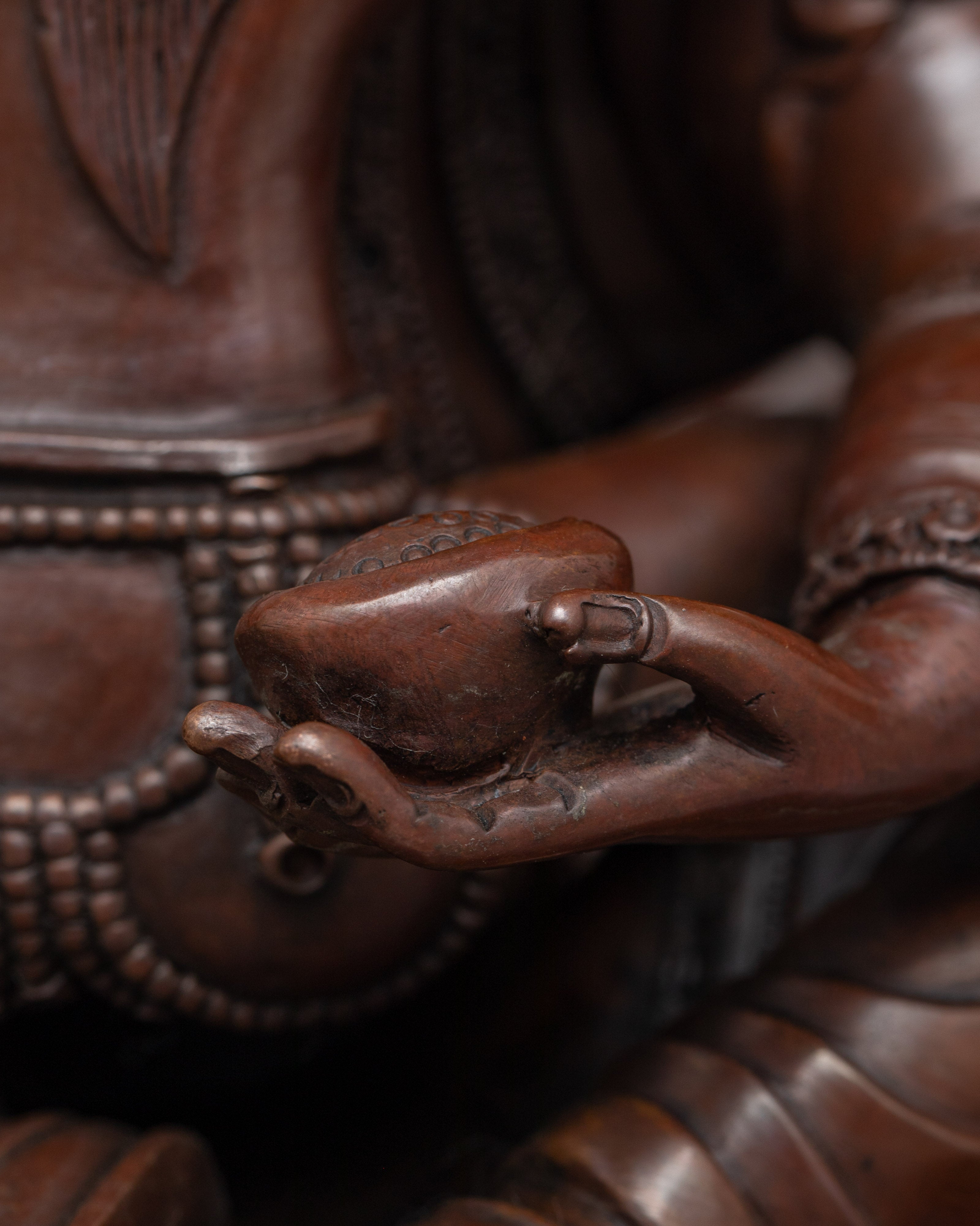 Consort of Guru Rinpoche in Nepalese Arts | A Tranquil Addition to Your Space