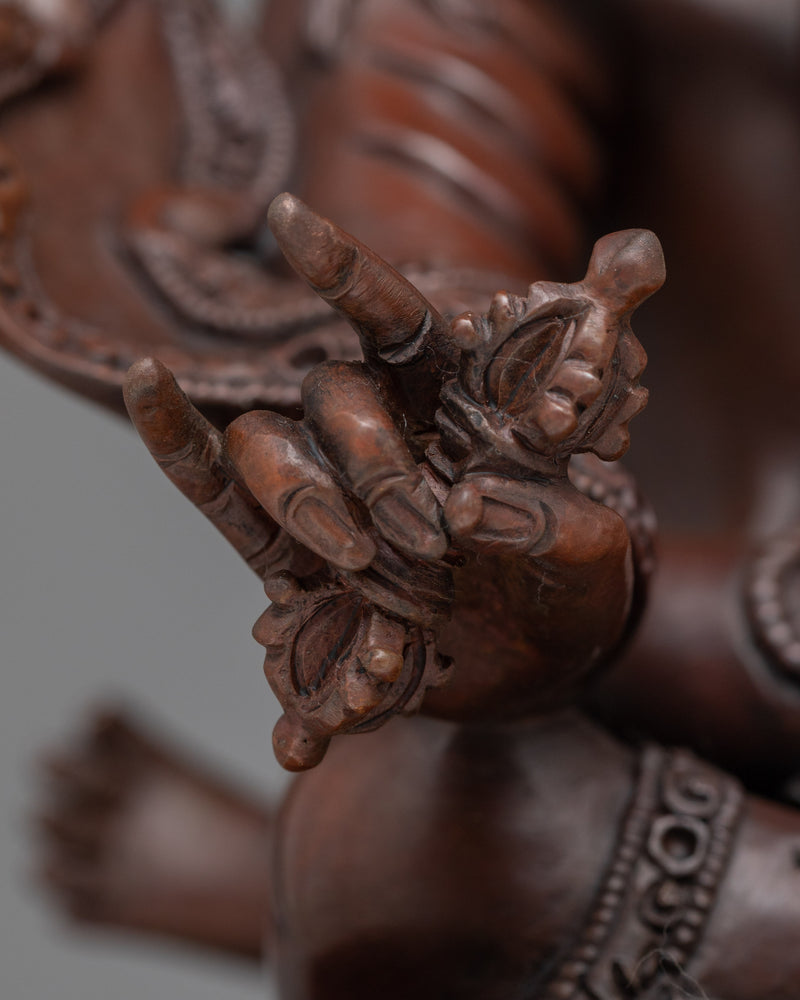 Consort of Guru Rinpoche in Nepalese Arts | A Tranquil Addition to Your Space