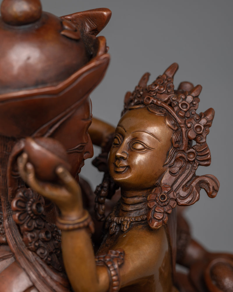 Harmonious Guru Rinpoche Consort Statue | Enhancing Your Spiritual Surroundings