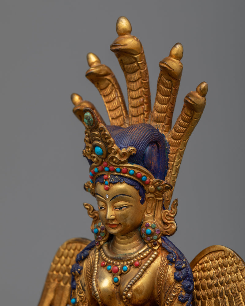 Naga Kanya Hindu Goddess Statue | Discover Serenity