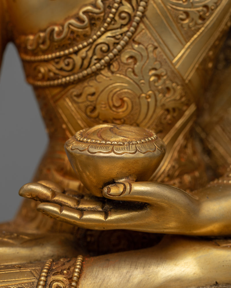Art Deco Buddha Shakyamuni Sculpture | Bring Serenity Home with Our Statue