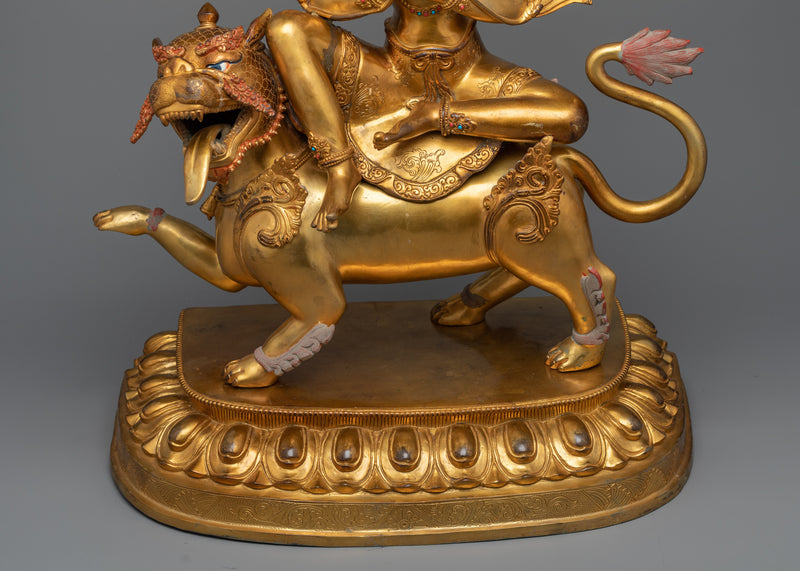 Majestic Vadisimha Manjushree Statue | Embark on a Journey of Wisdom