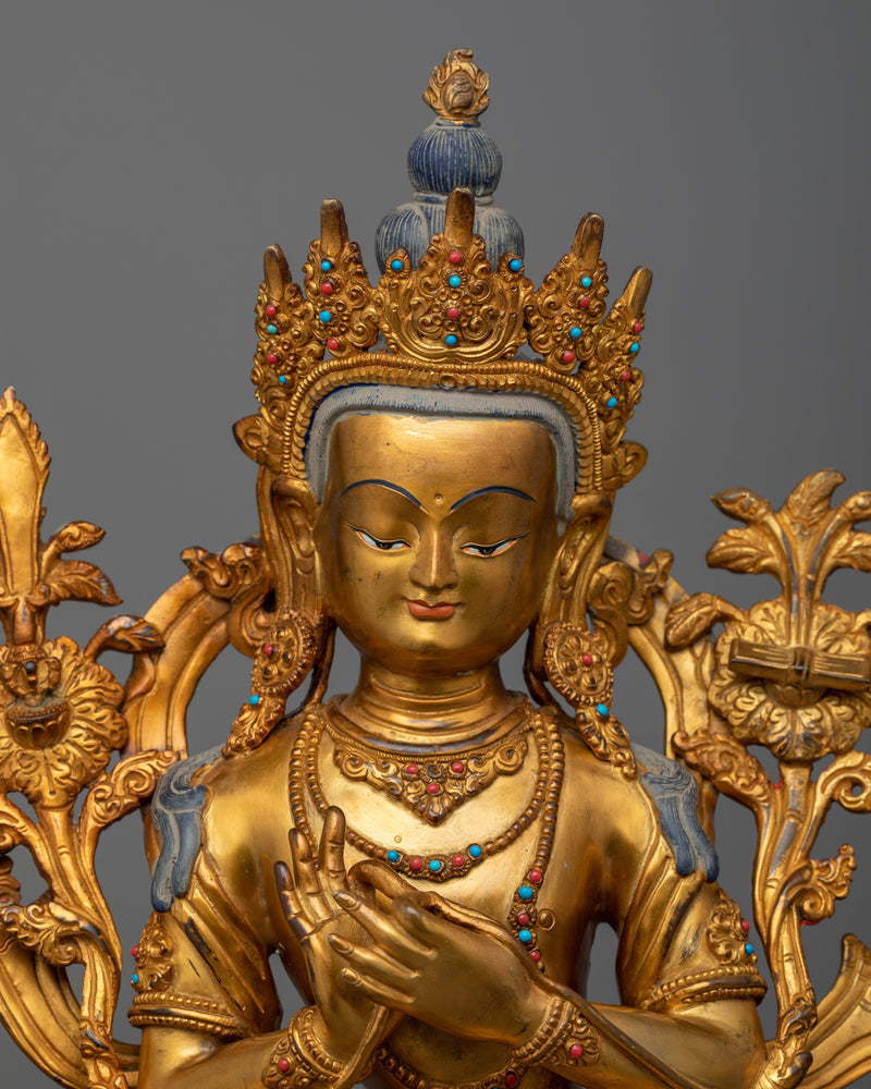 Majestic Vadisimha Manjushree Statue | Embark on a Journey of Wisdom